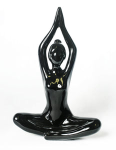 Decorative Porcelain Figurine Yoga Pose