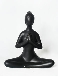 Decorative Porcelain  Figurine Yoga Pose