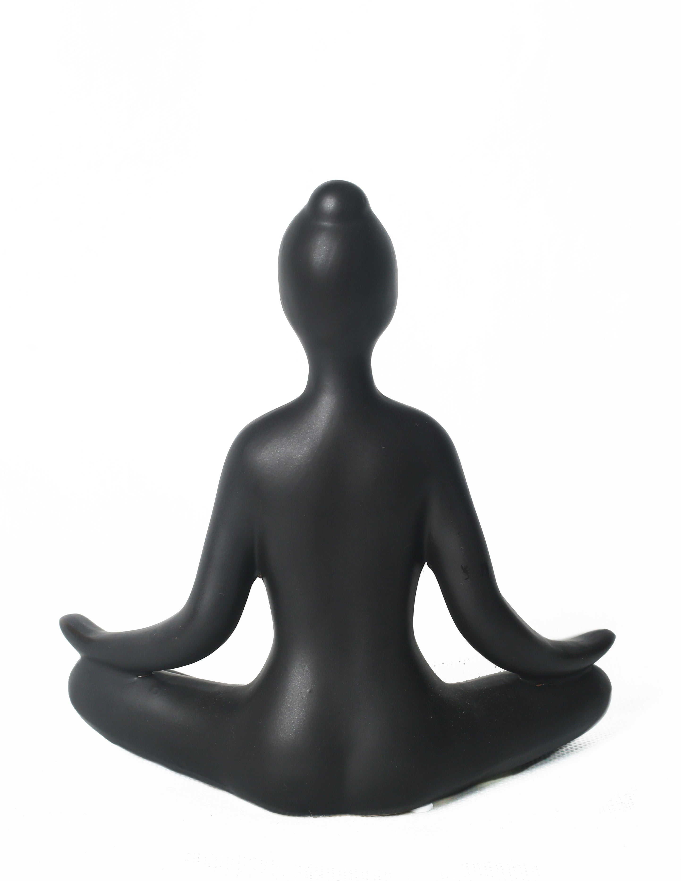 Decorative Porcelain Figurine Yoga Pose