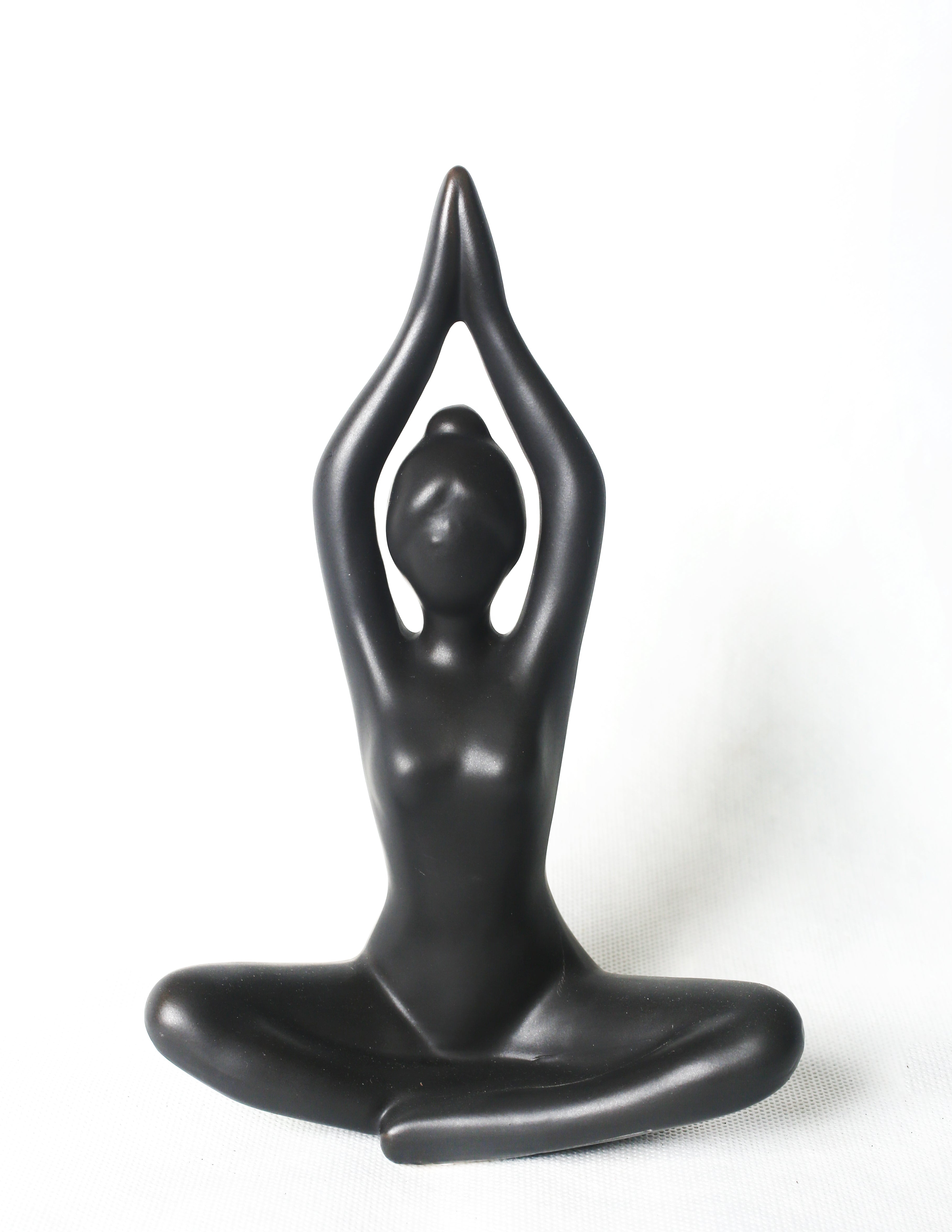 Decorative Porcelain  Figurine Yoga Pose