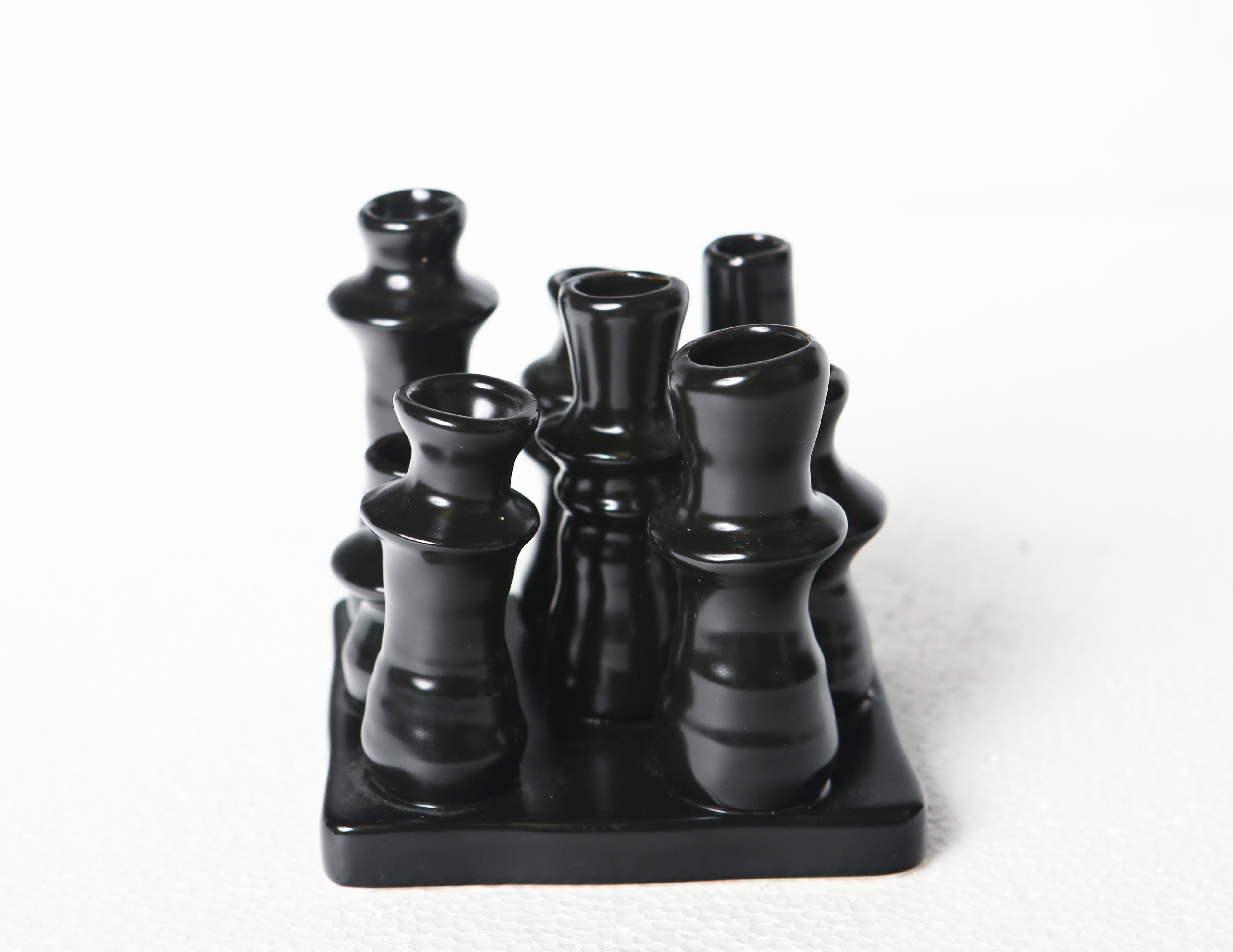 Black Ceramic Budvase