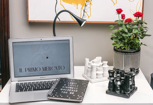 Black and White Stripes Planter