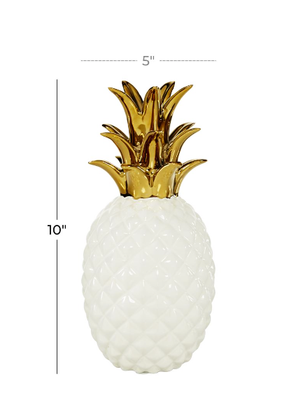 Decorative Porcelain Pineapples