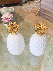 Decorative Porcelain Pineapples